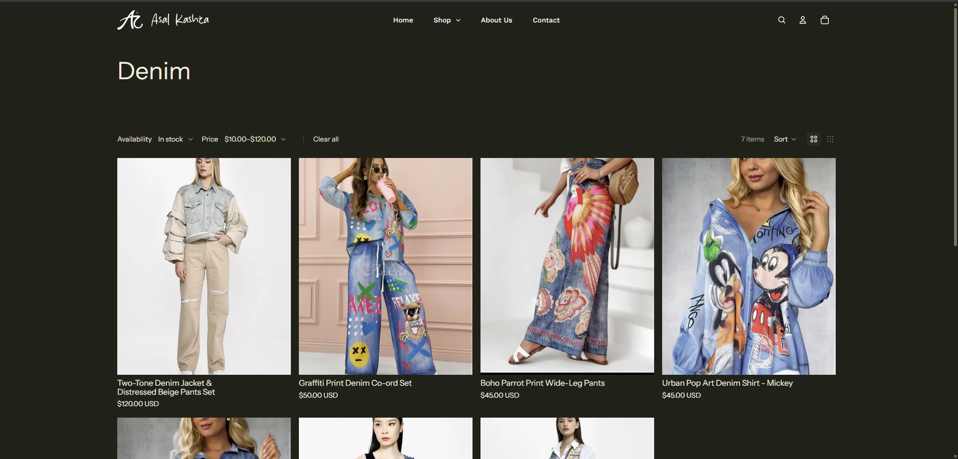 Asal-Kashka brand story section